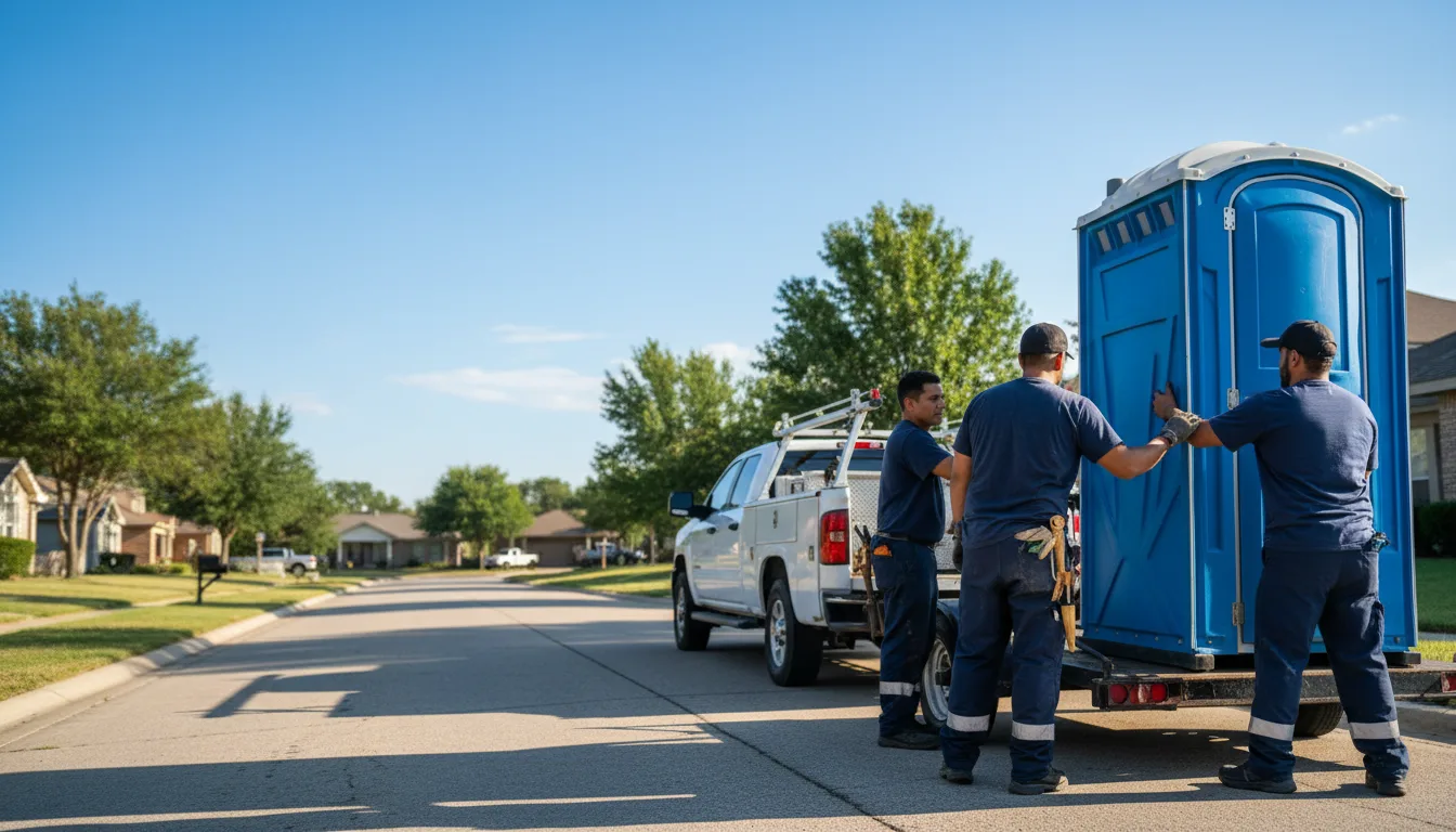 Portable Toilet Rental in Barnhart, TX near me